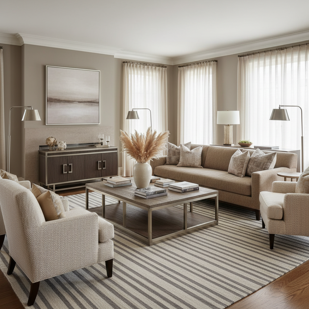 Transitional - Living Room